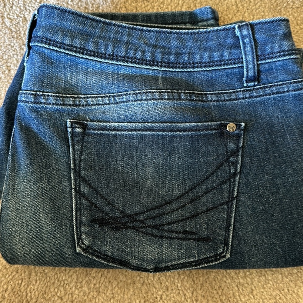 Vera Wang skinny ankle jeans size 16 - Picture 3 of 3